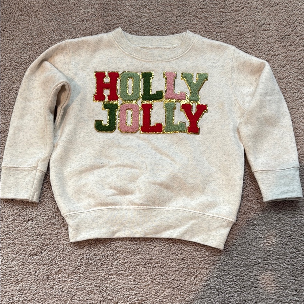 Sweet Wink girls holly jolly sweatshirt